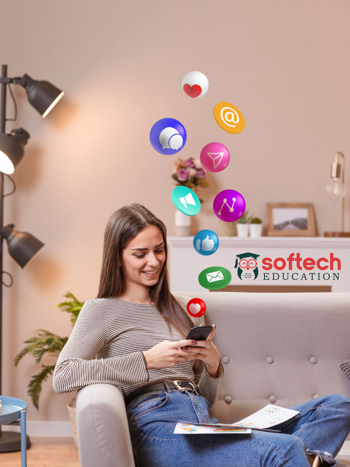 best diploma in digital marketing courses training institute with certification and top placement to learn online offline classes after 12th Softech Education in Navi Mumbai & Thane and Mumbai