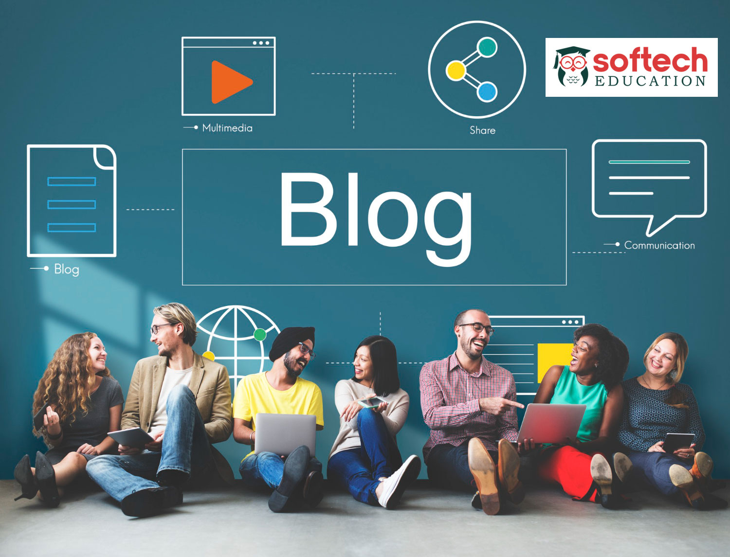 best offline AdSense & Blogging in digital marketing courses training institute with certification at affordable fees and top placement to learn online classes after 12th Softech Education