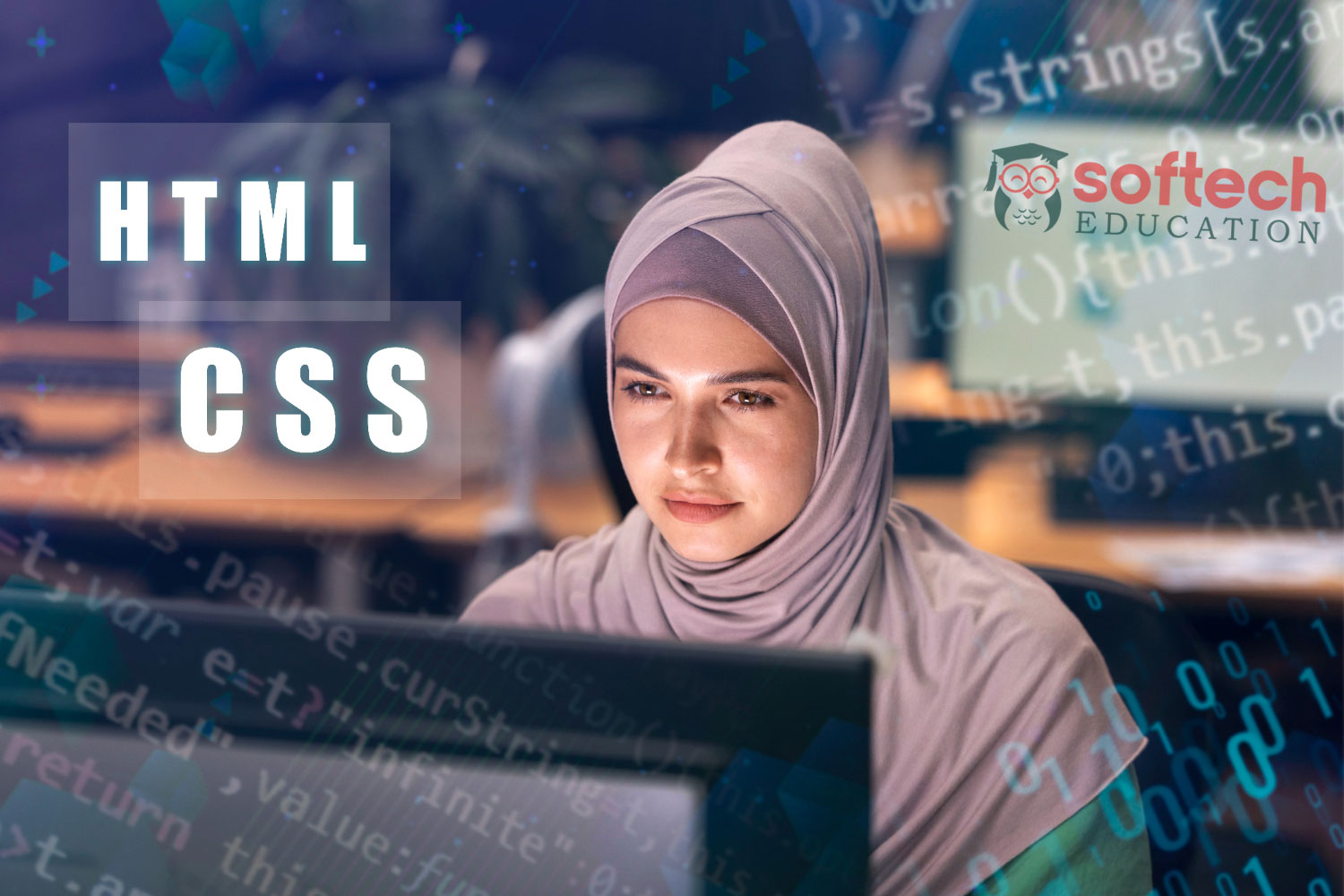best offline HTML & CSS in digital marketing courses training institute with certification at affordable fees and top placement to learn online classes after 12th Softech Education