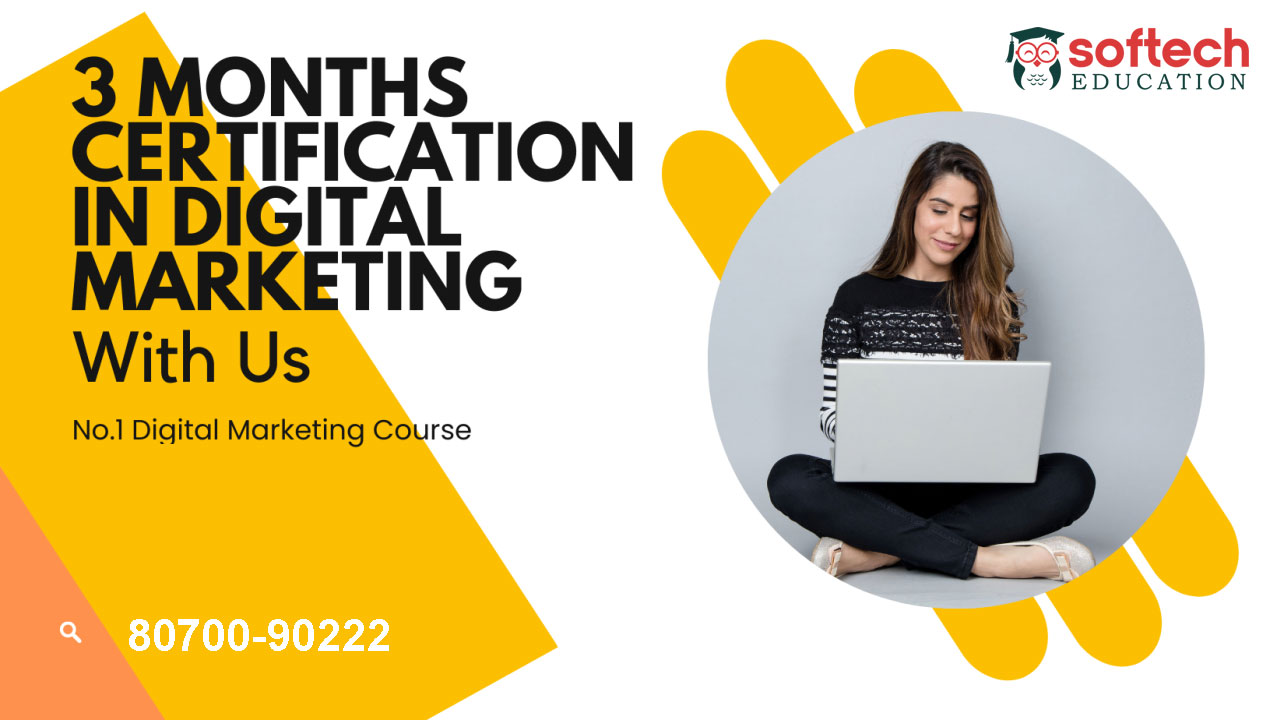 Best Digital Marketing Courses in Navi Mumbai for Top Online Offline Institute with Advance Training Certification in SofTech Education