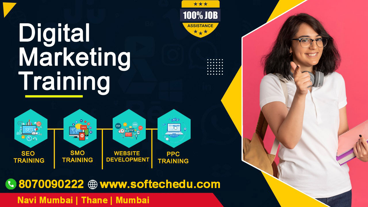 Best Digital Marketing Courses in Mansarovar for Top Online Offline Institute with Advance Training Certification in SofTech Education